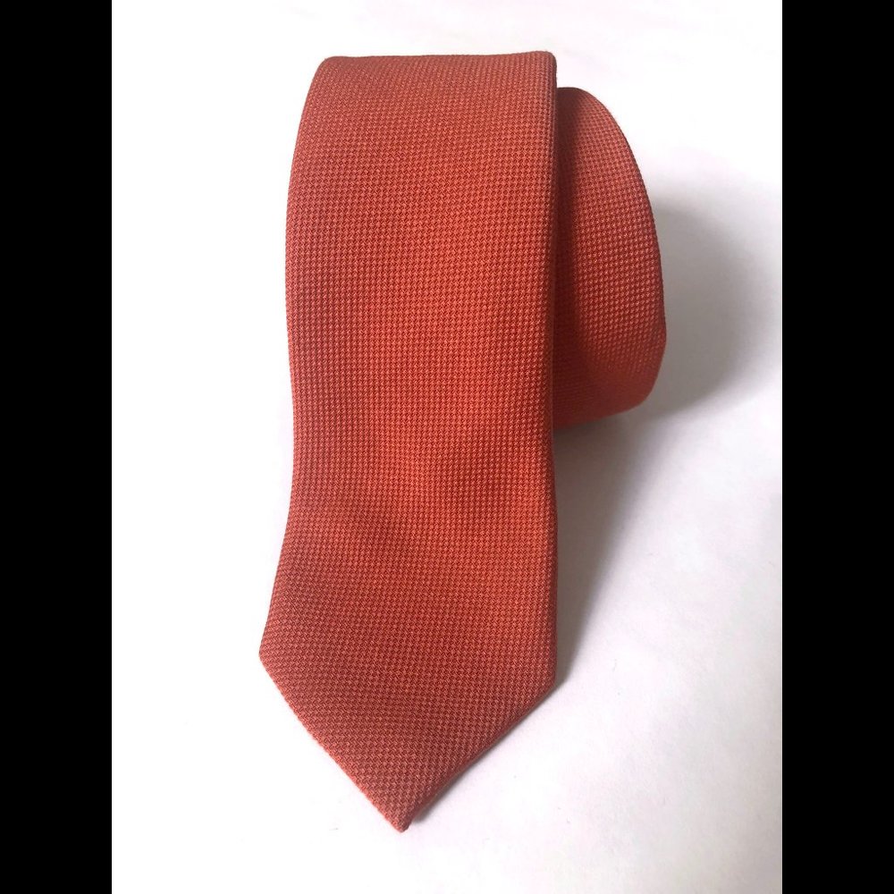 Alexander Olch Red/Orange Wool Tie
